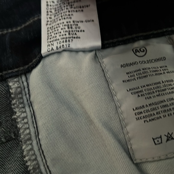 AG Adriano Goldschmied Prima Cigarette Crop Sz 31 - Picture 15 of 16